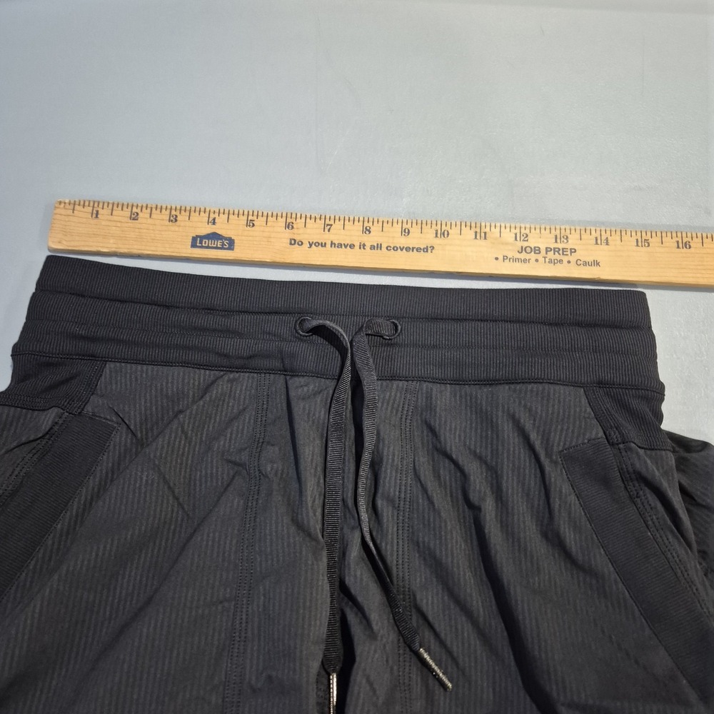 Lululemon Pants Womens 6 Black Dance Studio Lined Full Length Baggy Wide Leg - Picture 9 of 12